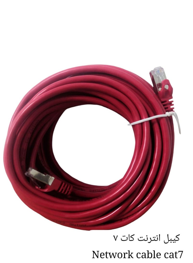 Haing Cat7 ETHERNET CABLE high speed 10 METERS 10 Gbps 600MHz compatible with Router,smart tv , ps5 , xbox and all devices - Image 3